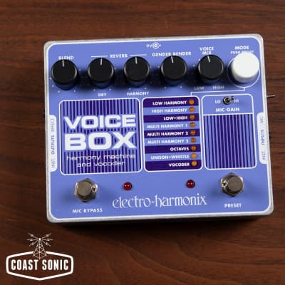 electro-harmonix Voice Box ハーモニーマシンボコーダー Amazon.com: Electro-Harmonix Voice Box Vocal Harmony Machine