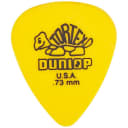 Dunlop 418P73 - Tortex Standard Guitar Picks, Yellow, 0.73mm (12-Pack) 1-Dozen