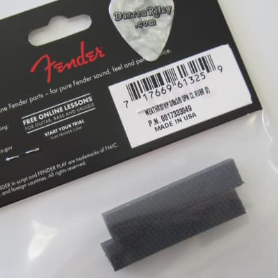 Fender Jazz Bass Pickup Mounting Rubber Strips 0017333049 image 1