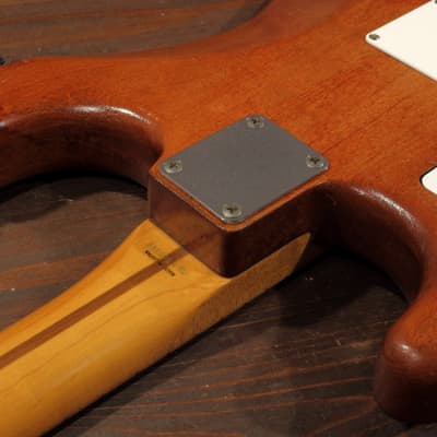 Fender 1989 Stratocaster MIJ '54 reissue Clapton model LS - AGED Natural Refinish - Player Grade - image 21