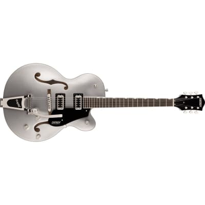 Gretsch G5420T Electromatic Classic Hollow Body Single-Cut Bigsby Electric Guitar, Airline Silver image 2