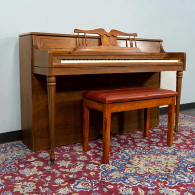 Wurlitzer Classic Upright Piano | Walnut | SN: 1103601 image 3