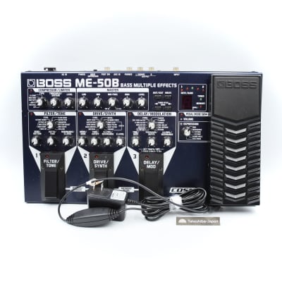 Reverb.com listing, price, conditions, and images for boss-me-50b-bass-multiple-effects