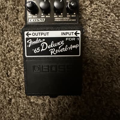 Boss FDR-1 Fender '65 Deluxe Reverb Amp Pedal | Reverb