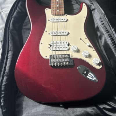 Fender Standard HSS Stratocaster with Rosewood Fretboard 2004 - Midnight Wine image 2