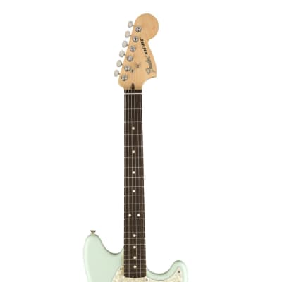 Fender American Performer Mustang - Satin Sonic Blue w/ Rosewood FB image 4