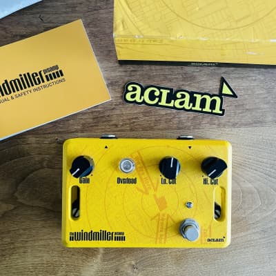 Aclam Guitars Windmiller Pre-amp 2021 Yellow image 4