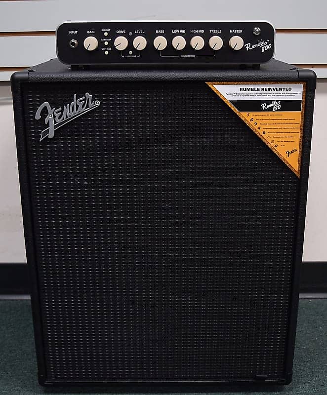 Fender Rumble 800 Bass Head with 210 Cabinet NEW-IN-BOX *NOT Pre