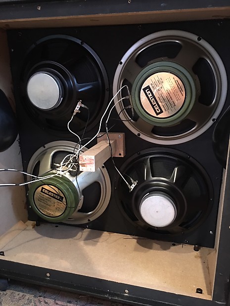 Kustom 4x12 cabinet hotsell celestion