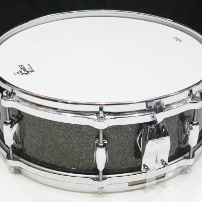 Gretsch USA Custom 5" x 14" 8-Lug Snare Drum w/ VIDEO! Twilight Glass Nitron & G5471 Mini Lugs image 2