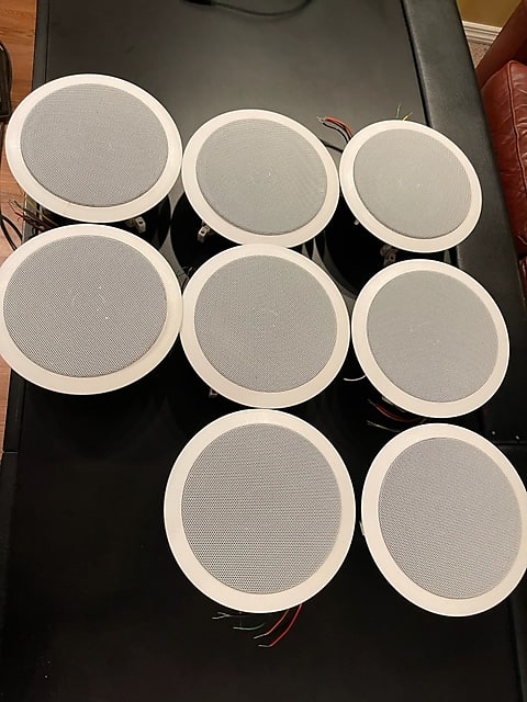 8 DAYTONAUDIO MODEL CS620CT CEILING SPEAKERS  2  			