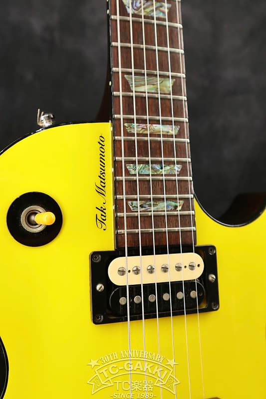 Gibson Custom Shop 1999 TAK MATSUMOTO Les Paul Canary Yellow Gibson Custom Shop 1999 TAK MATSUMOTO Les Paul Canary Yellow