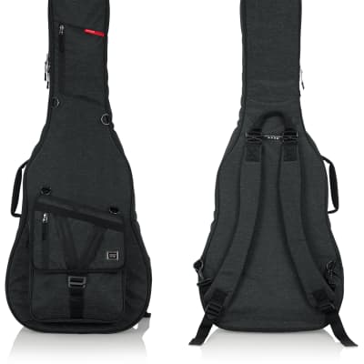 Gator Transit Acoustic Guitar Bag - Charcoal Black image 2