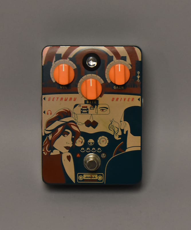 Orange Getaway Driver Overdrive And Cab Sim | Reverb