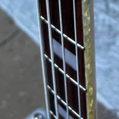 GAMMA Custom Bass Guitar J23-04, 4-String Beta Model, QuickSilver Metallic image 8