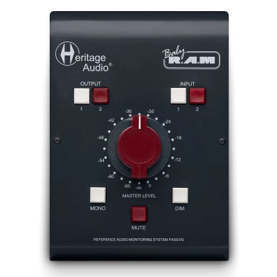 Heritage Audio Baby RAM コントローラー Heritage Audio Baby RAM Passive Desktop Monitor Controller