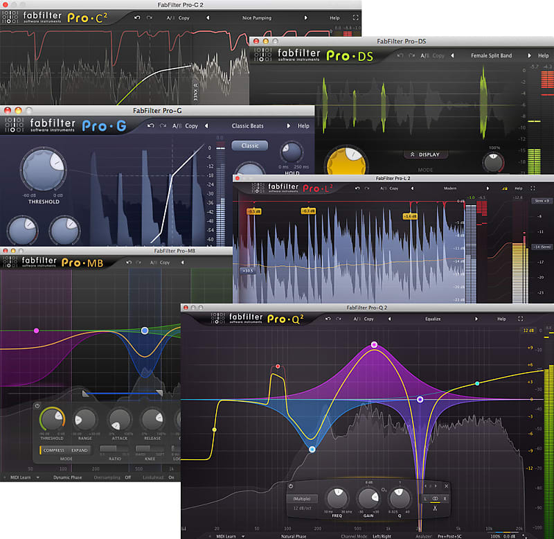 FabFilter Pro Bundle Software Card | Reverb