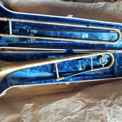 King 605 Model Tenor Trombone, USA, with case & MP image 1
