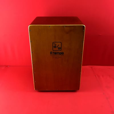 A Tempo Percussion Cajon, Brown (CJ-CLASS-01) : Musical  Instruments