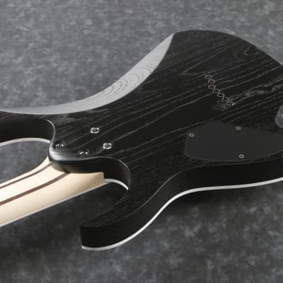 Ibanez RG Prestige 7-string Electric Guitar w/Case - Weathered Black image 5