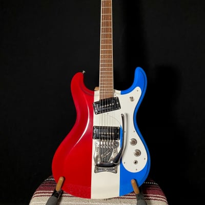Mosrite “The Ventures" (1965) ~ ”Salesman Sample”~ Red White & Blue image 2