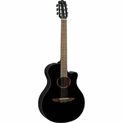 Yamaha NTX1 Nylon Acoustic/Electric Guitar Black for sale