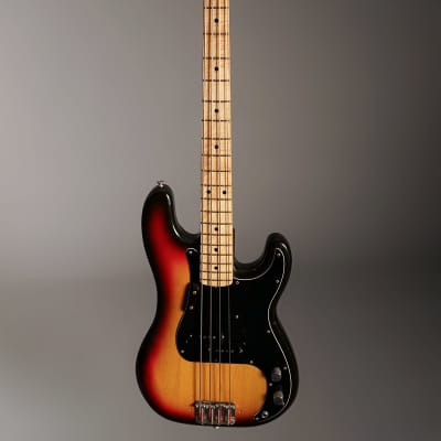 Fender Precision Bass 1973 - Three Tone Sunburst | Reverb