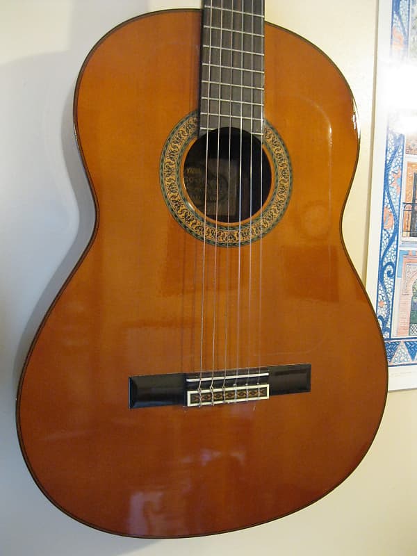 Yamaha GC-3D Nippon Gakki Japan Label 1974 All Solid Woods Grand Concert  Classical / Spanish Guitar.