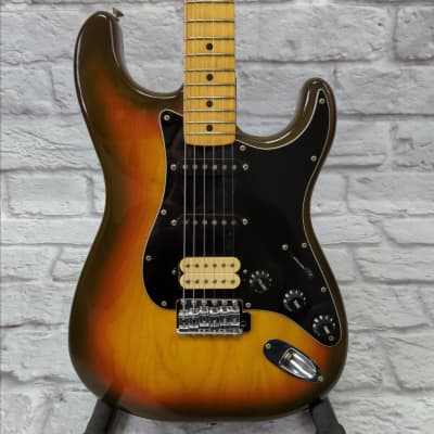 Vintage 1979 Fender Stratocaster Sunbust Electric Guitar with Original Case + Case Candy image 1