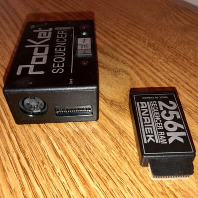 Anatek Pocket Sequencer - 5 pin MIDI powered sequencer & RAM card image 4