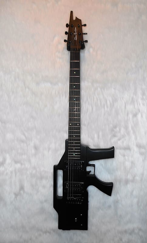 ギター GAD Glen Burton GE47-BK 2020 Satin Black Ak47 Machine Gun