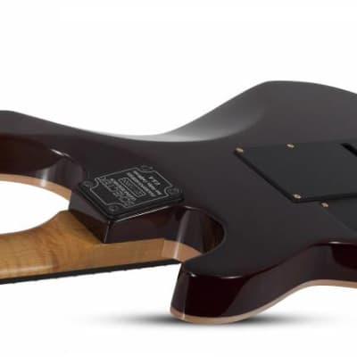 Schecter Japan California Classic Electric Guitar W/ Hardcase, Transparent Amber 7301 image 22