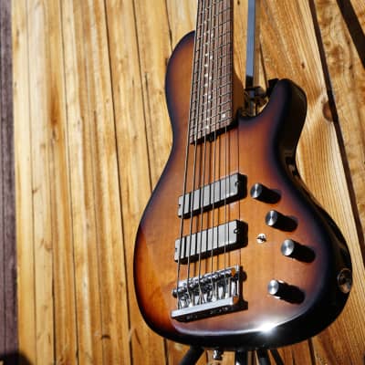 Sadowsky Masterbuilt 24-Fret Single Cut Bass Red Alder Body '59 Burst 5-String Bass w/ Gig Bag image 1