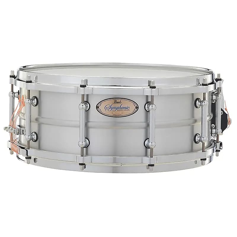 Pearl SYA1455 Symphonic 14x5.5" Aluminum Snare Drum image 1