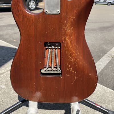 Rare Greco Stratocaster 1979 all mahogany natural Phil X Kinman Fralin PRS tremelo Asher image 5