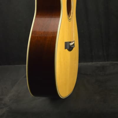 Santa Cruz Custom OM Orchestra Model Adirondack Spruce Top Natural image 5