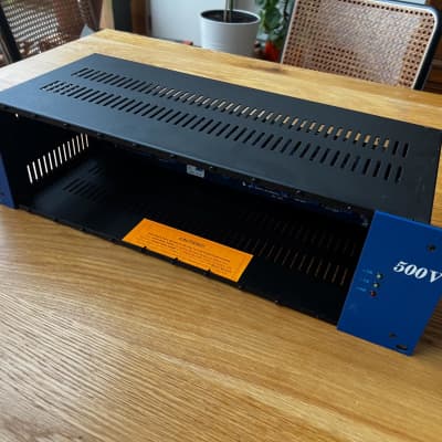 API 500VPR 10-Slot 500 Series Rack with L200 PSU 2019 - Present - Black image 3