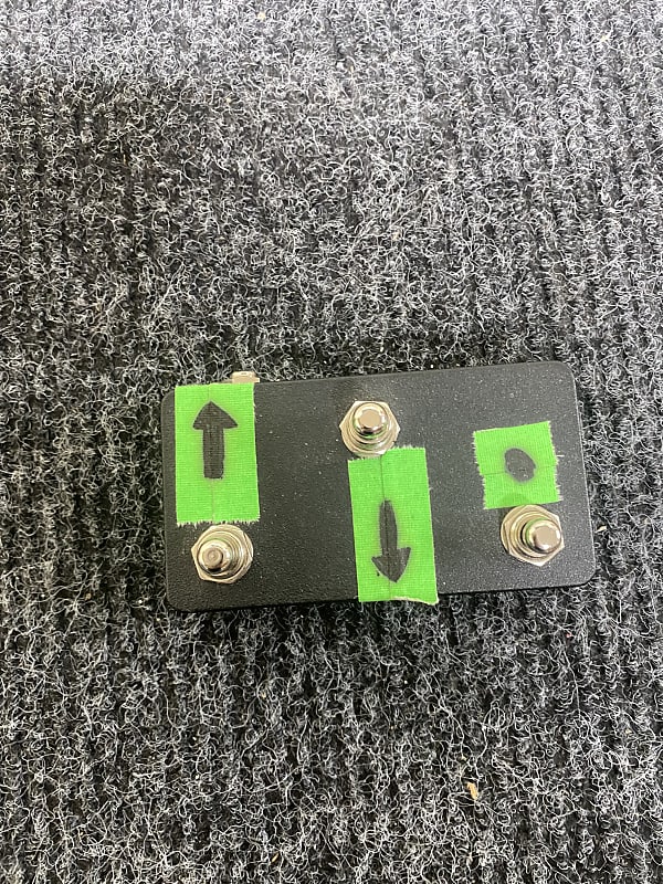 passive 3 switch Pedal control Reverb