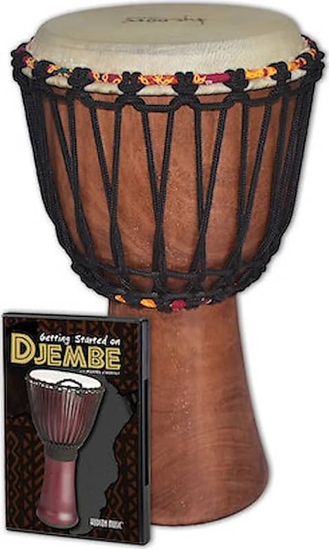 Djembe Instrument Starter Kit - 8 inch. Traditional Rope | Reverb