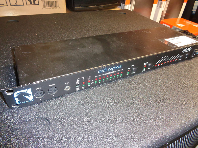 used MOTU MIDI Express Express XT rack effect unit Reverb