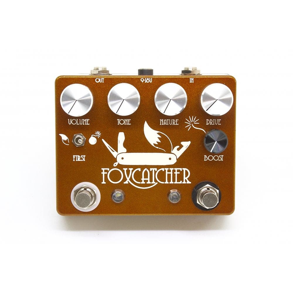 Coppersound Pedals Foxcatcher Overdrive & Boost | Reverb