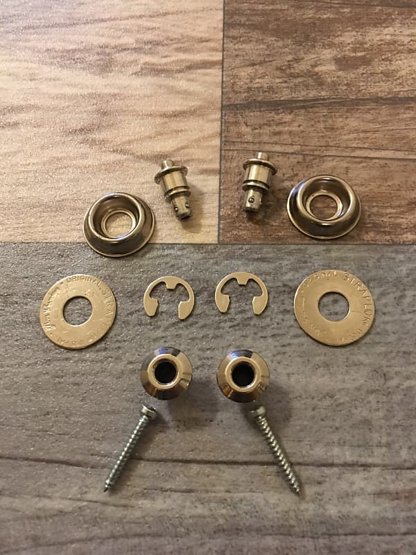 Dunlop Straplok System Retainer System Chrome Reverb