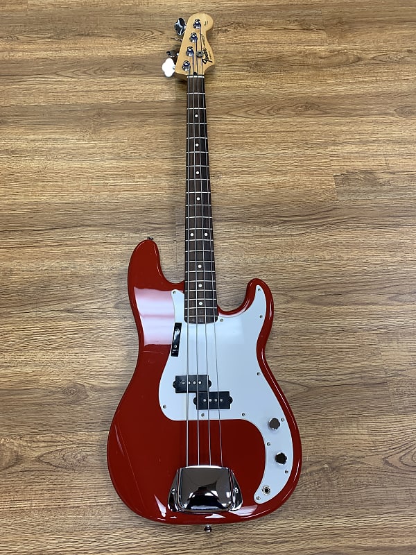 Fender Mexico Precision Bass Squier Series RED 1994