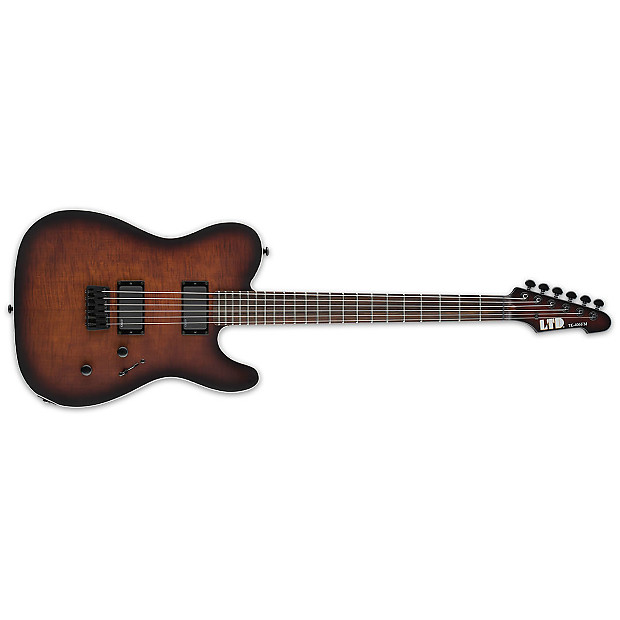 ESP LTD TE 406 FM DBSBS Dark Brown Sunburst Satin NEW 406FM TE406 WARRANTY