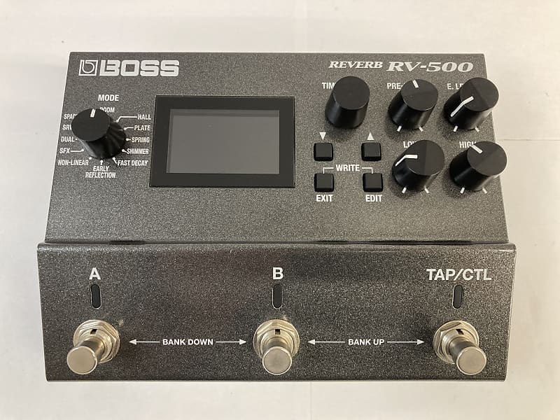 Boss RV500 Reverb 2017 Present Black Reverb