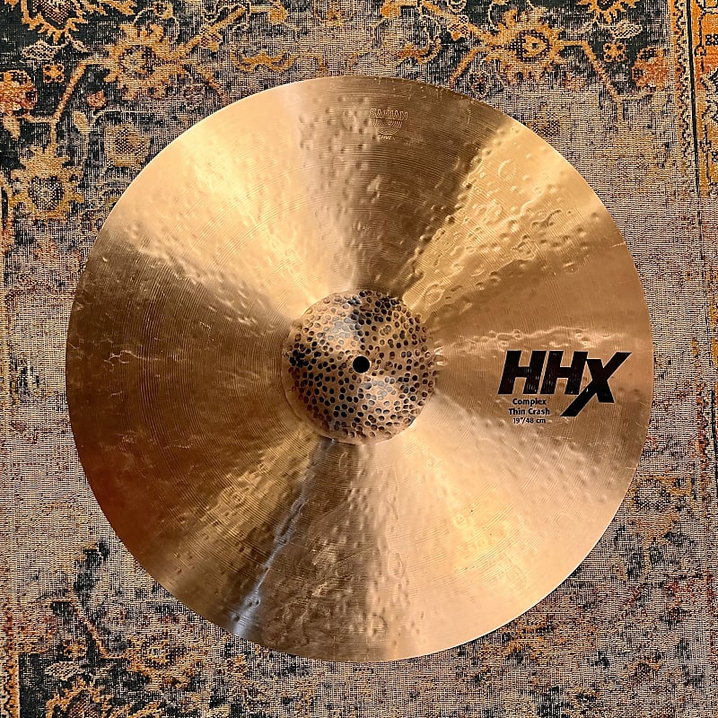 Sabian 18 hhx complex thin shop crash