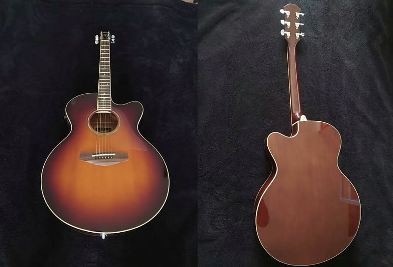 Yamaha Yamaha CPX 500 II OVS Sunburst - Sunburst | Reverb