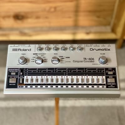Roland TR-606 Drumatix early 1980s - Silver