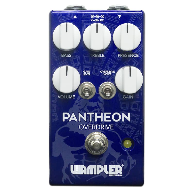 New Wampler Pantheon Overdrive Guitar Effects Pedal! image 1