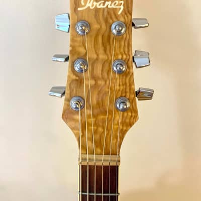Ibanez EW20ASNT1201 Quilted Ash Top Natural Acoustic Guitar